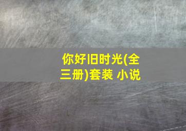 你好旧时光(全三册)套装 小说